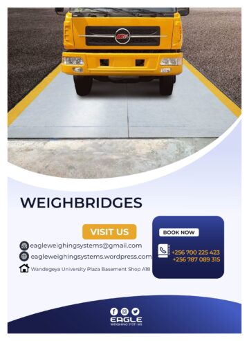 Weighbridge spare parts in Uganda +256 787089315