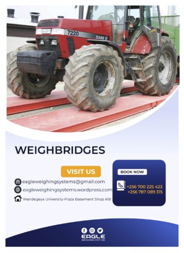 Weighbridge breakdown service in Uganda +256 700225423