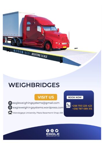 Weighbridge maintenance agreement in Uganda +256 787089315
