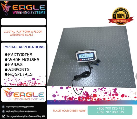 Floor Weighing scales company in Uganda +256 700225423