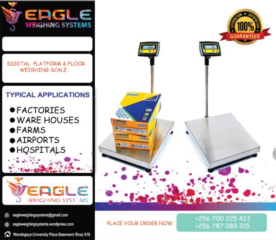 Platform Weighing scales distributor in Uganda +256 78708931