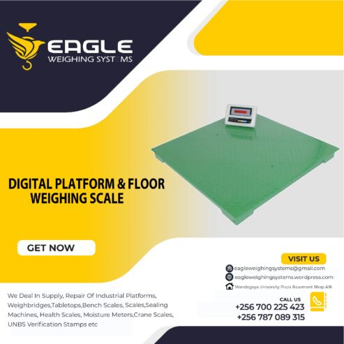 Floor Weighing scales installation in Uganda +256 787089315