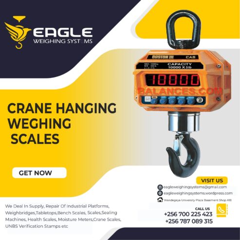 Calibrated Crane Scales Supplier in Uganda +256 787089315