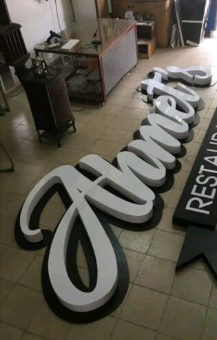 Custom 3D signs in Kampala, Uganda +256 781233665