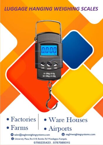 Electronic Luggage Weighing scales in Uganda +256 78709315