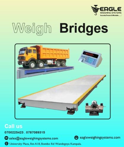 Mobile Weighbridge for sale in Uganda +256 787089315