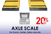 axle car scales with touch screen indicator and 4GB hard