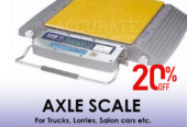 50 tons Off road axle trucks scales with digital load cell