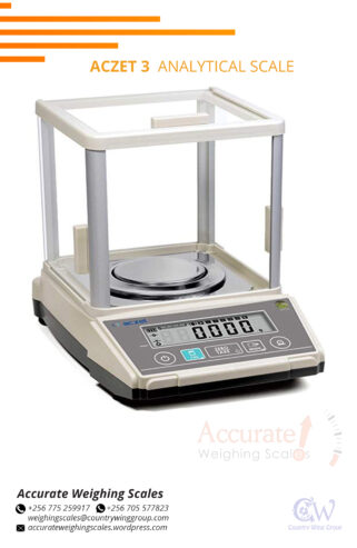 Analytical precision balance with counting functions