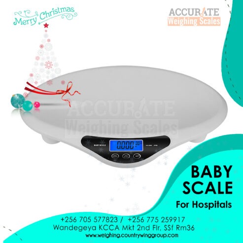 Versatile digital baby weighing scale with LCD backlit