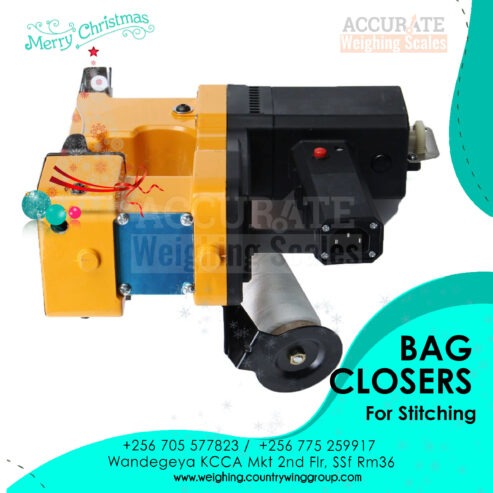 Standard double lock bag closing machine in Kampala