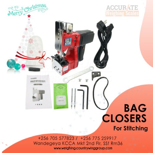 Durable double lock bag closing machine in Kampala