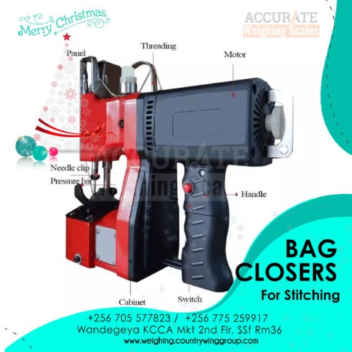 Portable electric bag closer sewing machines in Kampala