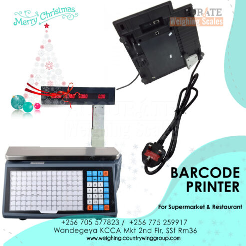 15Kg Electronic Barcode Label Printing Scale in Kampala