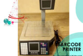 Perfect barcode printing scale used for shops