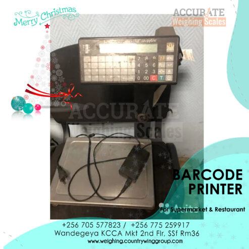 Durable Barcode label printer Scale for supermarkets