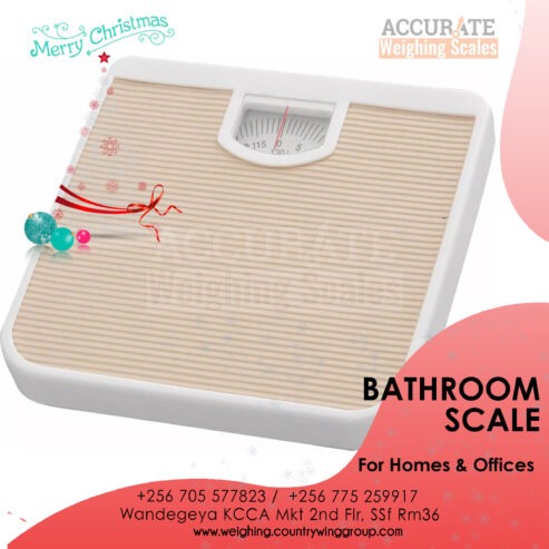 mechanical bathroom scale with 24/7/365days operating