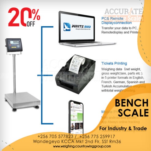 Bench Weighing Commercial Scales in Uganda