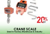 Heavy duty crane weighing scales with Peak hold function