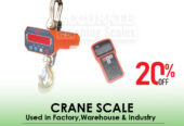 Crane weighing scales with big capacities up to 40tons