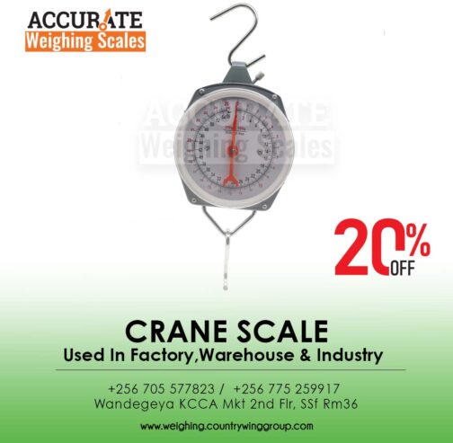 Dial Crane weighing Scale double hook type Kampala