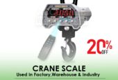 Crane weighing scales of 5g divisions in store at supplier