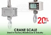 Heavy duty crane weighing scales with Bluetooth module