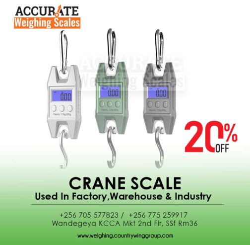 crane weighing cables which can be calibrated with remote