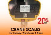 Protection suitcase for heavy duty crane weighing scales