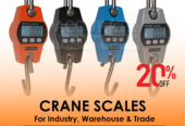 heavy duty digital crane weighing scale with portable Blue