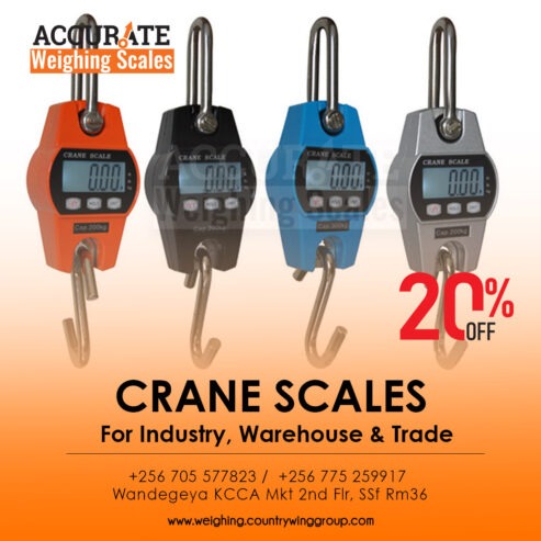 heavy duty digital crane weighing scale with portable Blue