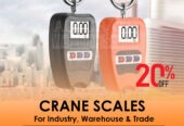 heavy duty digital crane weighing scale with calibration