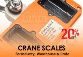 digital crane weighing scale with wireless remote-control