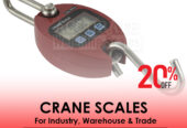 Digital light duty crane weighing scales with capacity 50kG