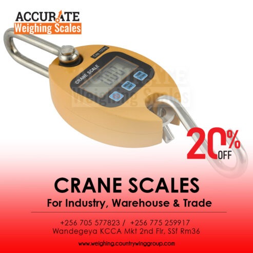 digital crane weighing scale with optional hanging pan