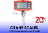 Crane weighing scales with big capacities up to 40tons