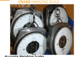 Salter mechanical crane weighing scale with hanging hook