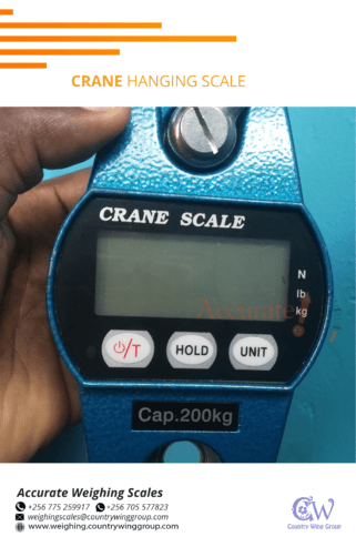 Get a light duty crane weighing scale with Android user