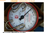 Hanson dial crane weighing scale to transact local business