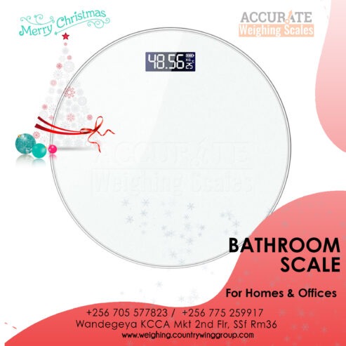 Personal weighing scale for home bathroom use in Uganda