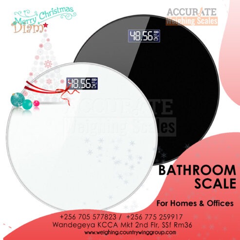 glass digital bathroom weighing scale shop in Kampala