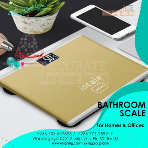 Calibration certificate for digital bathroom weighing scale