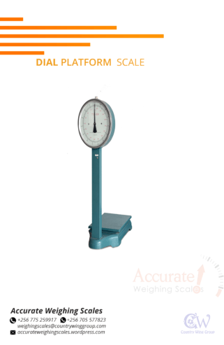 Easy maintenance dial heavy duty platform weighing scales