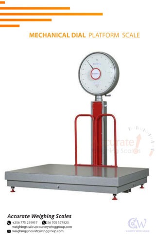 Trade assurance to mechanical platform weighing scales