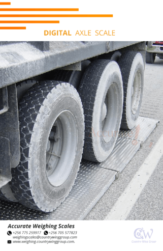 Vehicle axle scales with capacity up to 30 tons for sale