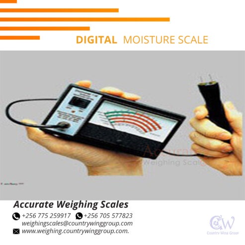 Accurate digital grain moisture meters and temperature