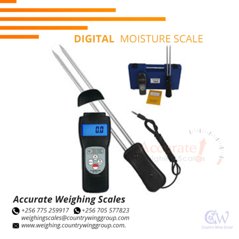 Needle like structure grain moisture meter with multiple