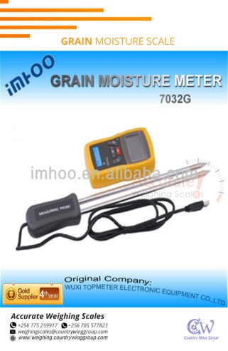 calibrate grain moisture meters for easy use at suppliers