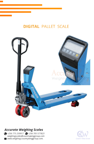 Heavy duty Pallet weighing scales with Bluetooth module