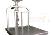 Heavy duty platform scales with switchable buttons